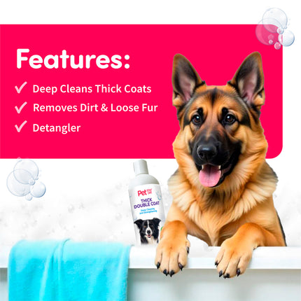 Natural Dog Shampoo Thick Coats