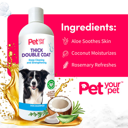 Natural Dog Shampoo Thick Coats