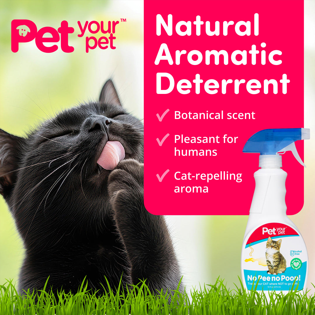 spray to stop cats pooping in garden No Pee No Poop Cat Potty Training Spray – Pet Your Pet Store